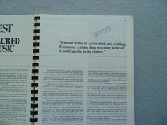 The Best of Sacred Music Songbook P/V/G Charles Hansen H470 1970s