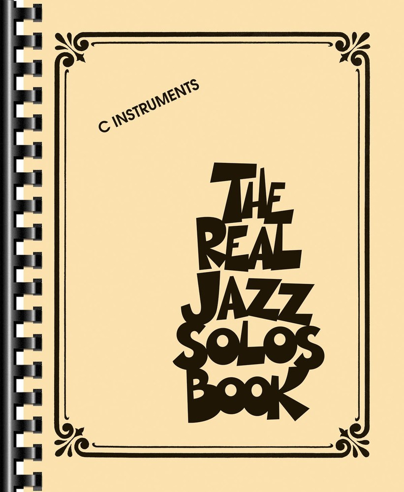 The Real Jazz Solos Book for C Piano Keyboard Guitar Chord Fake Jazz Sheet Music