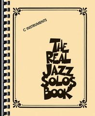 The Real Jazz Solos Book for C Piano Keyboard Guitar Chord Fake Jazz Sheet Music