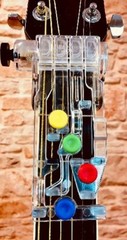 CHORD BUDDY Guitar Learning System RIGHT w TUNER Teaching Book Lesson Chordbuddy