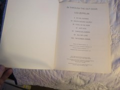 Led Zeppelin In Through The Out Door Guitar Tablature Authentic Tab Edition