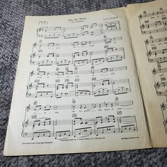 Ah, So Pure Sheet Music from Martha Bob Crosby Calumet 1938 P/V/G Ukulele