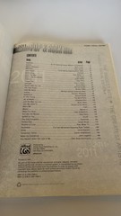 2011 Greatest Pop Rock Hits Piano Vocal Guitar Songbook Sheet Music Alfred