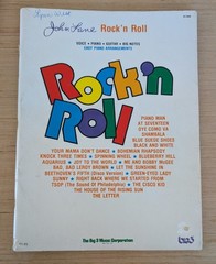 Rock &lsquo;n Roll by Big 3 Music Piano Arrangements Music Book Vintage