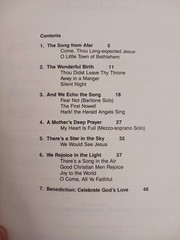 Christmas Choir Contata « There&rsquo;s A Song In The Air » 17 Books Musical W/Narration