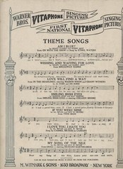 My Song of the Nile 1929 Antique Sheet Music Drag Richard Barthelmess M. Witmark
