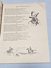 1934 THE BIG ROUND UP OF COWBOY SONGS AMSCO MUSIC INSTRUMENTAL ACCOMPANIMENT