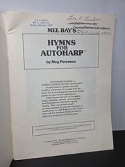 Mel Bay&rsquo;s Hymns For Autoharp 1978 Paperback