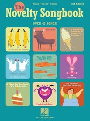 The Novelty Songbook Piano Sheet Music Guitar Chords Lyrics 40 Funny Songs Book