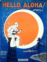 Sheet Music HELLO, ALOHA! HOW ARE YOU by L Wolfe Gilbert & Abel Baer ©1926