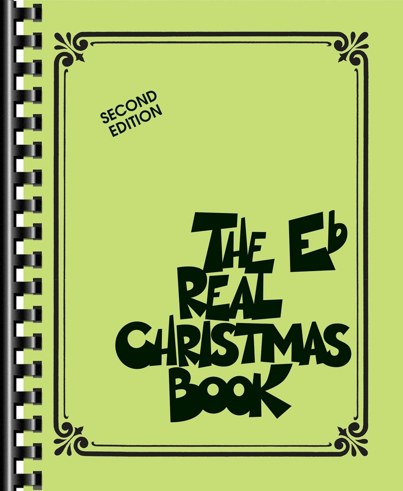The Real Christmas Book 2nd for Eb Alto Sax Horn Fake Jazz Sheet Music & Lyrics