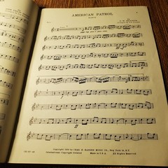 Famous Marches Trumpet Sheet Music 1950 Hansen P/V