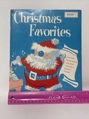 Christmas Favorites Sheet Music Book 1958 Charles Hansen 15 tunes for a Pianist