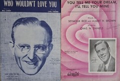 Lot of 40 Vintage 1940s Sheet Music Pieces All G or VG Pkg 2