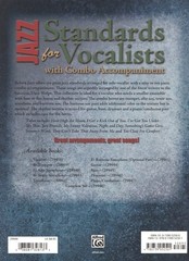 Jazz Standards for Vocalists with Combo Accompaniment – Dave Wolpe – Set of 10
