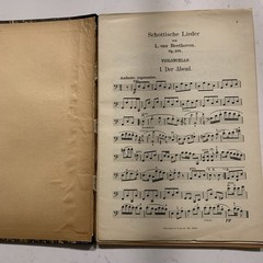 Vintage 1920’s Austrian Music Scores Beethoven 85 Pages
