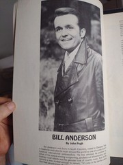 BILL ANDERSON Songbook Guitar Piano Vocal Bio Photos 80 Pages Vintage New!!