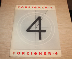 FOREIGNER 4 Vintage Songbook 80s Hard Rock 1981 Somerset Classic Rock