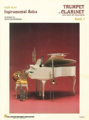 Easy Play Trumpet Clarinet Solos Book 1 Bb Instruments 1982 Edmondson Hey Jude