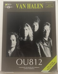 Van Halen, OU812, Guitar Tab, w/poster, Songbook, 1988