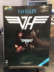 Van Halen Guitar Songbook With Tabs (1990) Self Titled Rock Sheet Music HTF NM