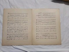 1904 ragtime Antique sheet music GO ON AND COAX ME by Harry VonTilzer