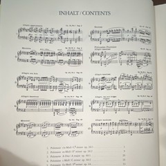 Edition Peters Chopin Polonaises Op. 26, 40, 44, 53, 61, 71 Piano (MPN 1909)
