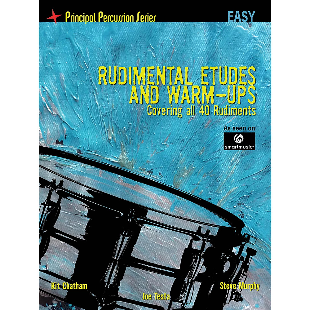 Hal Leonard Easy Level Rudimental Etudes and WarmUps Covering All 40 Rudiments