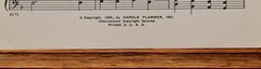 Choral Music « Drop, Drop, Slow Tears » SATB Harold Flammer Choral Series No 84790