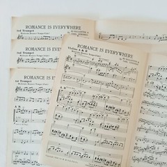 Vintage Music Arrangement Ed Ballantine Romance Is Everywhere 1940