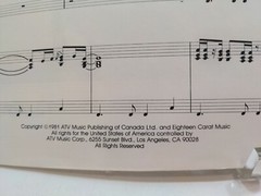 I Believe Sheet Music Chilliwack Piano Guitar Lyrics 80s Rock N Roll F1AK