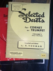 A Lot Of Four Vintage Sheet Music For Trumpet And Cornet