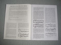 Sheet music Prelude & Fugue No.2 in C Minor for Keyboard Piano J S Bach BWV 847