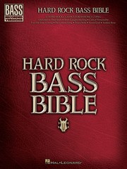 Hard Rock Bass Bible Bass Guitar Tab Intermediate Sheet Music Lyrics Book