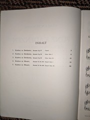 C Schumann 5 Kadenzen Edition Peters No 3629 Piano Sheet Music Book Germany