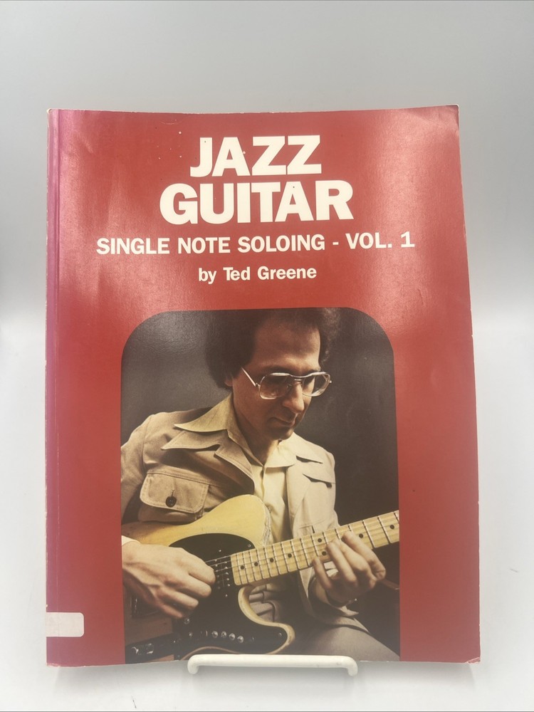 1978 JAZZ GUITAR SINGLE NOTE SOLOING VOLUME 1 TED GREENE Sheet Music