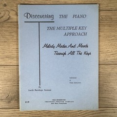 Lucile Burnhope Swenson Discovering The Piano Multiple Key Approach Piano