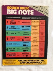 Golden Music Big Note Favorite Hymns Songbook (Piano/Vocal/Guitar)