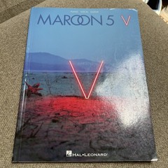 Maroon 5 V Sheet Music Songbook (3) Overexposed Piano Vocals Guitar Hal Leonard