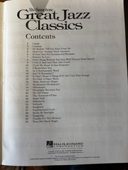 Alto Saxophone Great Jazz Classics 29 Classic Jazz Melodies By Hal Leonard
