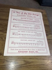 Vintage Sheet Music You Belong to Me, King/Stewart/Price Patti Page 1952
