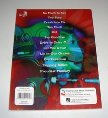 1996 Dave Matthews Band Crash Songbook 112 pages