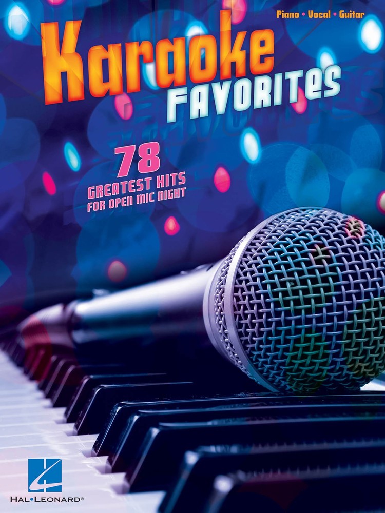 Karaoke Favorites Piano Sheet Music Guitar Chords Lyrics 78 Pop Songs Book