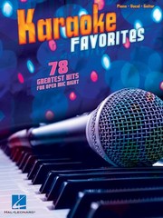 Karaoke Favorites Piano Sheet Music Guitar Chords Lyrics 78 Pop Songs Book