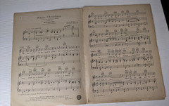 White Christmas – from « Holiday Inn » – by Irving Berlin – 1942 sheet music