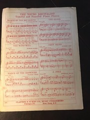Vintage 1916 The Circus Parade – The Clown by N Louise Wright Sheet Music