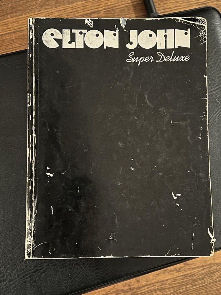 Elton John Super Deluxe Piano Book