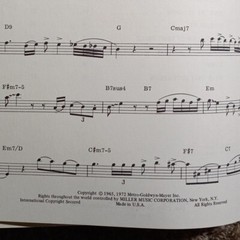1972 JAZZ FLUTE w/Piano Accompaniment BIG-3 USA