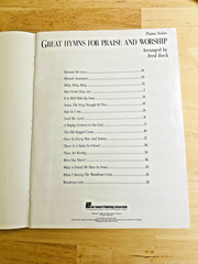 Piano Solos Great Hymns For Praise And Worship Arranged By Fred Bock