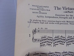 The Virtuoso Pianist Original Work Of C.L. Hanon Part One Number 2379 1926